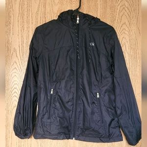 Calvin Klein - Black Zip Up Anorak Jacket - Small (S)